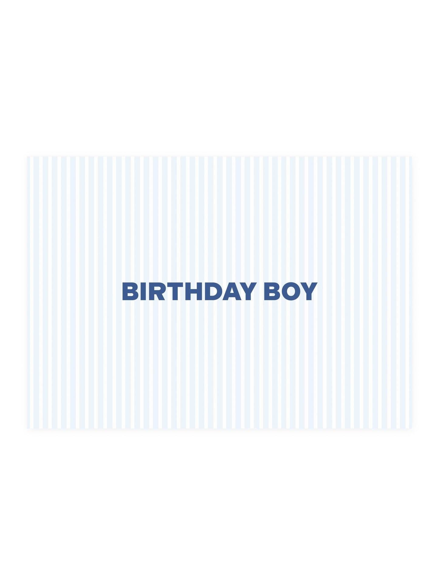 Postkarte 'Birthday Boy'