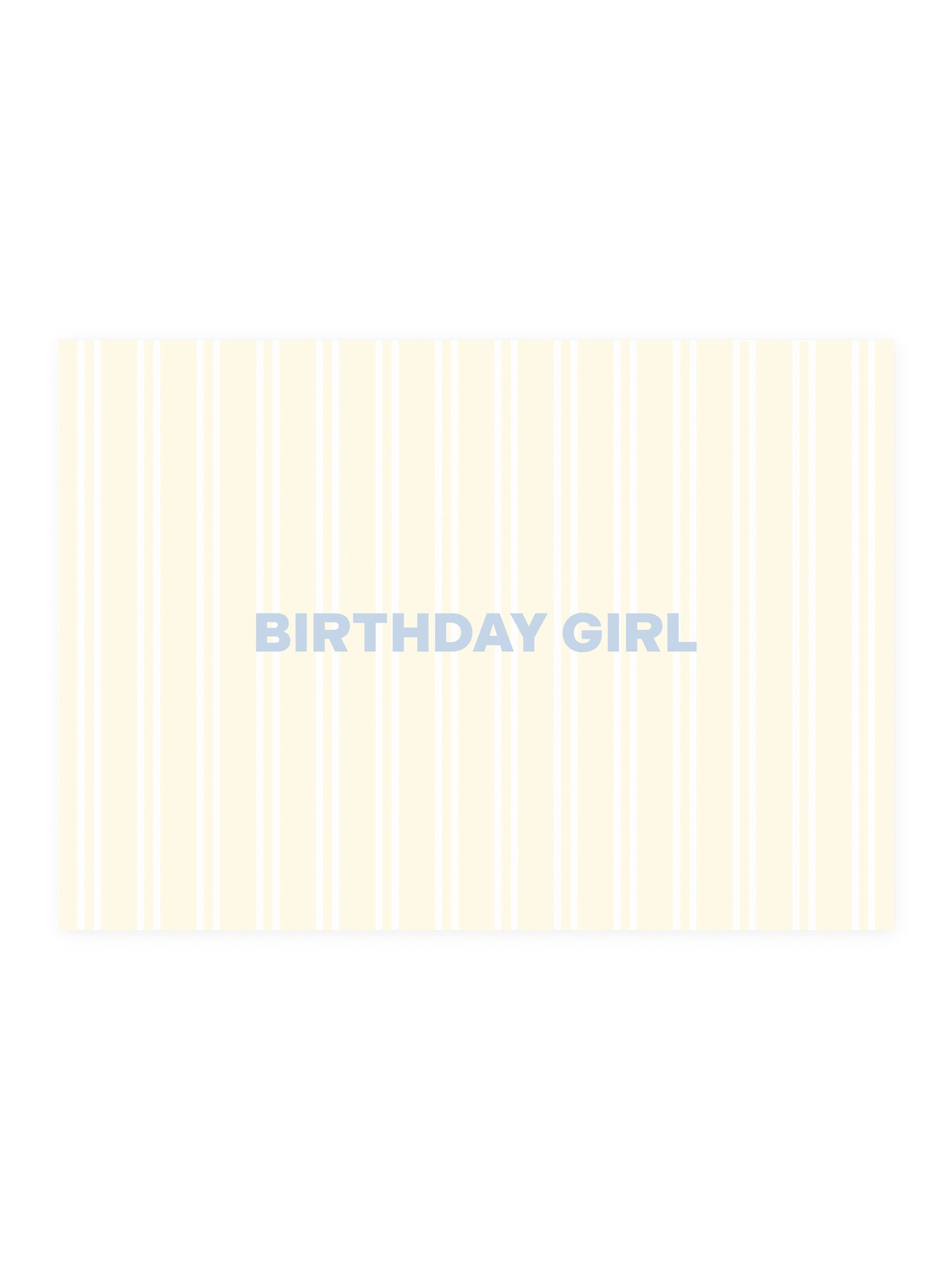 Postkarte 'Birthday Girl'