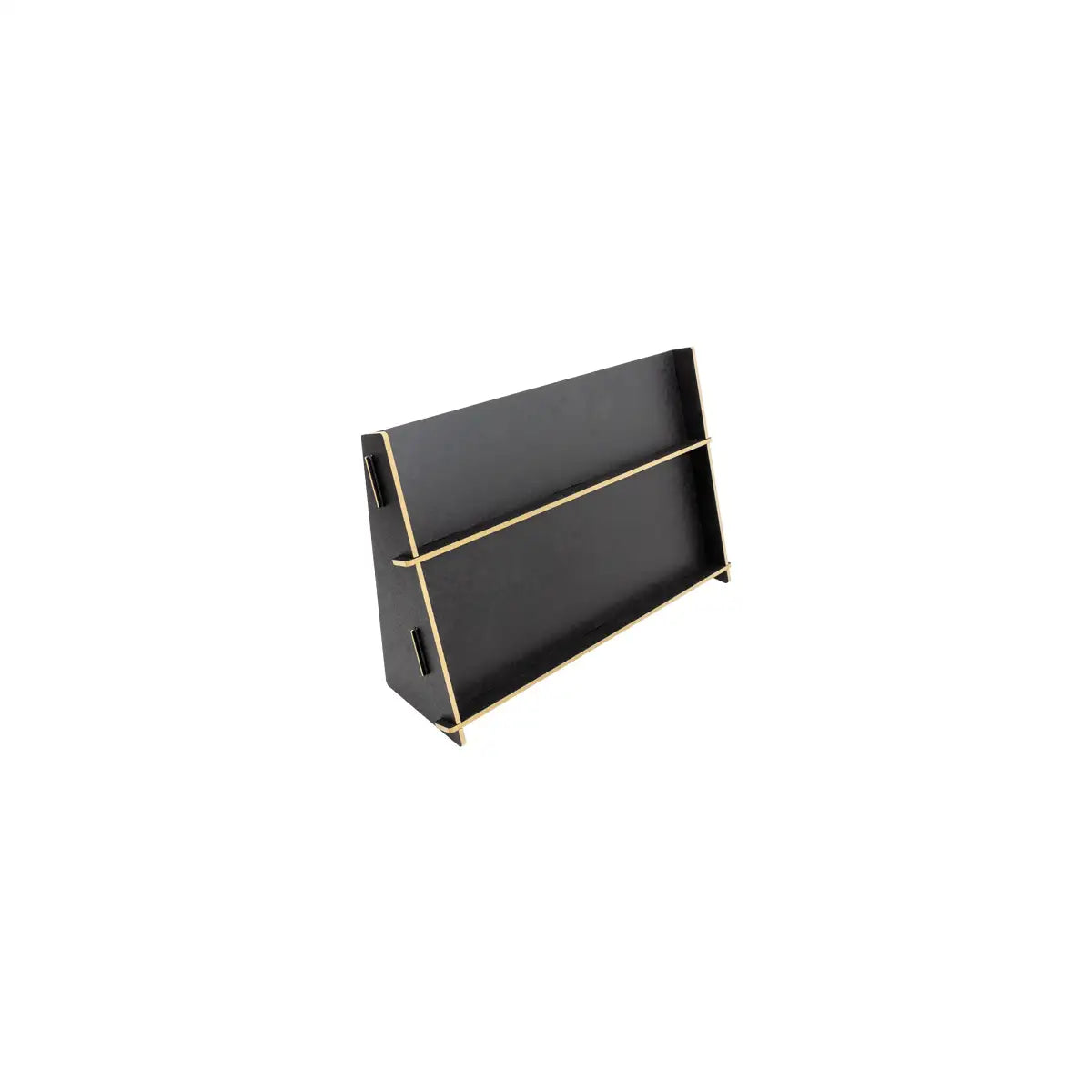 Postkartenständer für 6-8 Postkarten (Schwarz)